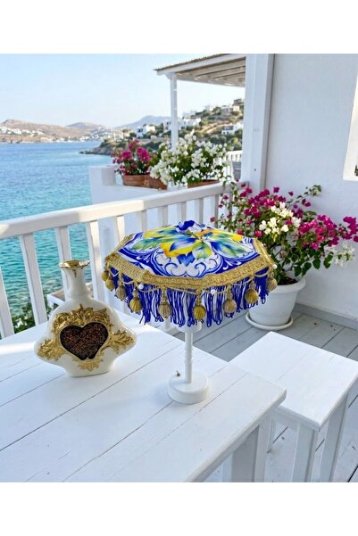 Missidea Majolica Ledli Dekoratif Bali Şemsiyesi