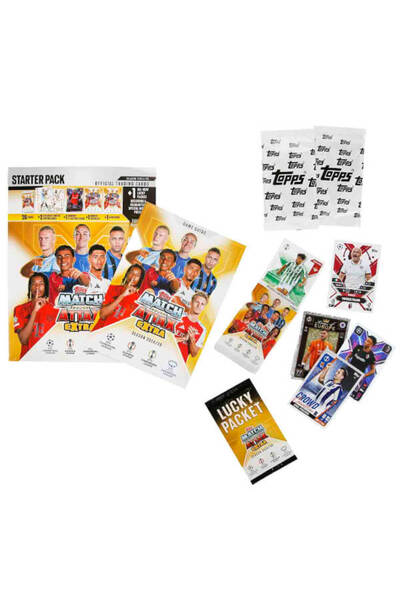 Topps Uefa Match Attax Extra 202425 Season Starter Pack
