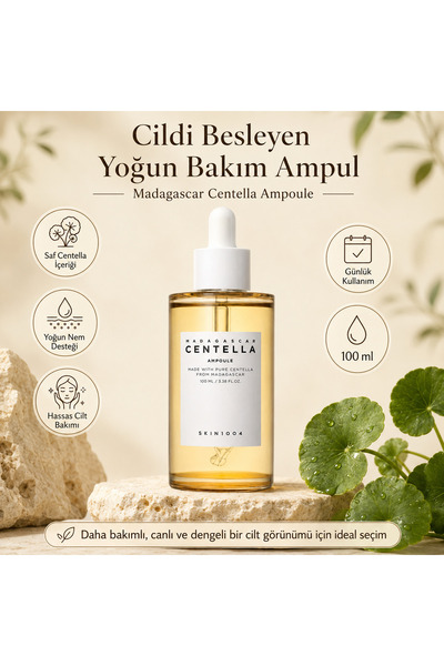 Centella Madagascar Ampoule - Yatıştırıcı Ampul Serum 100ml