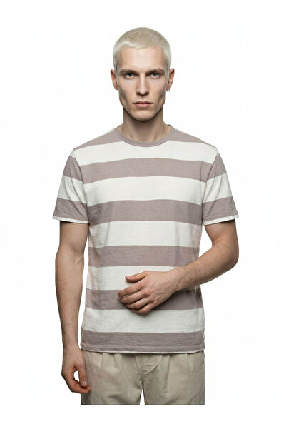Loft Regular Fit Beige Men's T-Shirt Lf2042367