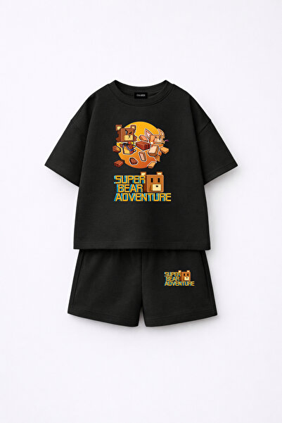 fasardi Super Bear Adventure Super Bear cu imprimeu supradimensionat bumbac 1...