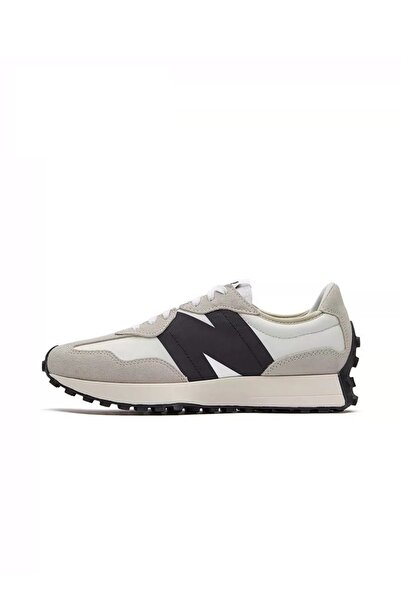 New Balance x Staud 327 casual Colorblock Sneakers Beige Gray/White/Black