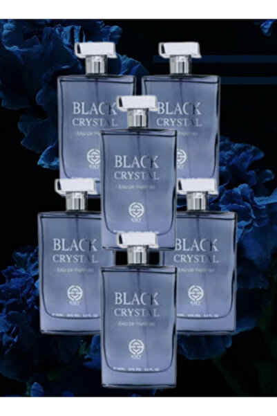 Emy 6 Pieces Black Crystal Perfume 100ML