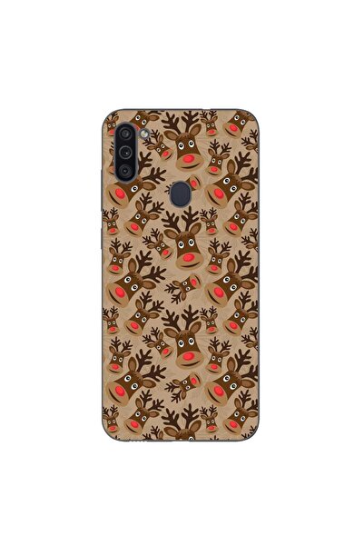 OEM Case compatible with Samsung Galaxy A11 Silicone Gel Tpu Christmas Rudolf...