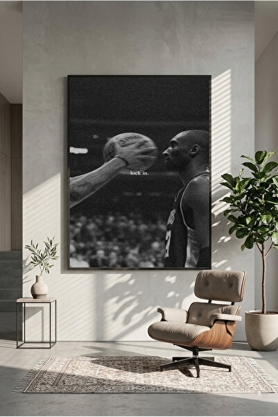 postercraft Poster din lemn Kobe Bryant Lock In (fără ramă)