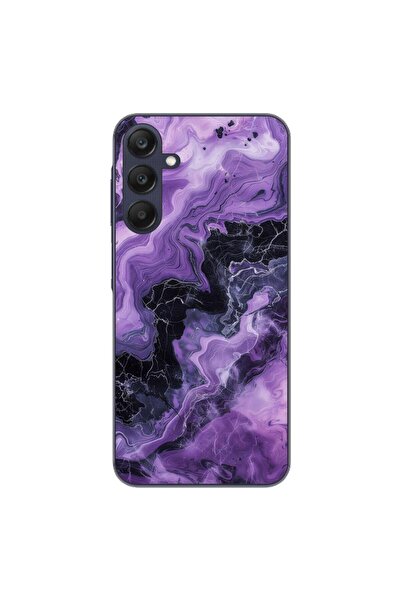 OEM Калъф, съвместим със Samsung Galaxy A25 5G, силиконов гел TPU, с абстракт...