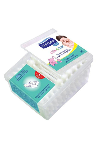Septona Betisoare de Urechi Biodegradabile pentru Copii - Baby Calm'n'Care Sa...