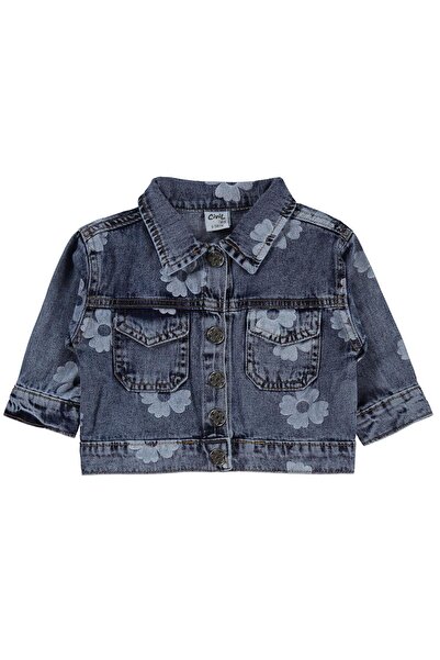 Civil Baby Floral Print 6-18 Months Jacket - Blue