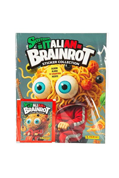 Next Plus Licensed Panini Officail Skifidol Italian Brainrot Sticker Collecti...