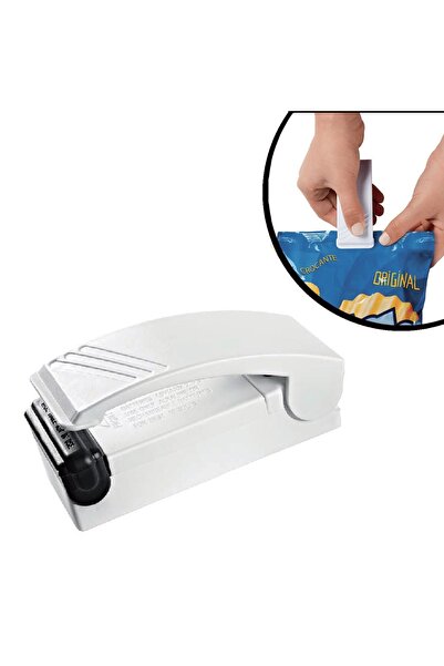 Z Store Sigilator electric pentru pungi pentru depozitarea alimentelor - Alb