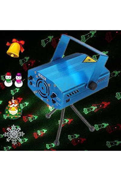 Vivendo Mini proiector laser cu 5 proiectii pentru Craciun