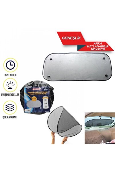 VİTEKSA Rear Window Oval with Curtain Suction Cup