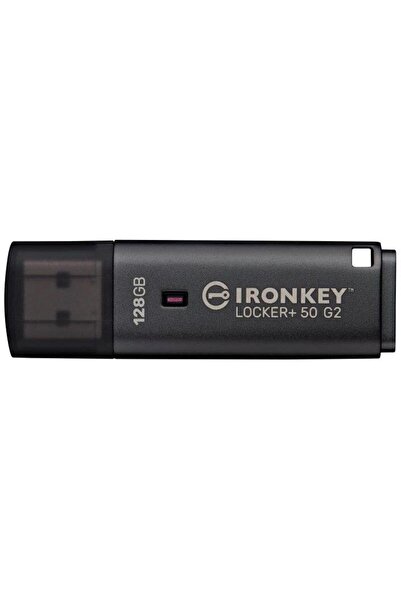 Kingston IronKey Locker+ 50 G2 128GB USB 3.2 Gen 1 Μονάδα Flash