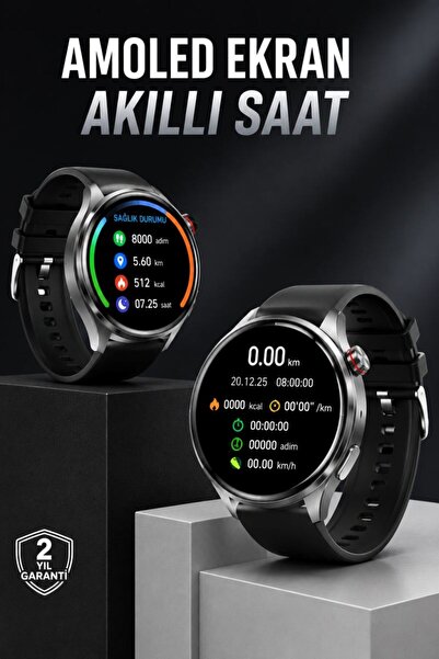 Kanonik Education Smart Watch Bluetooth Connected Amoled Screen Sleep and Hea...