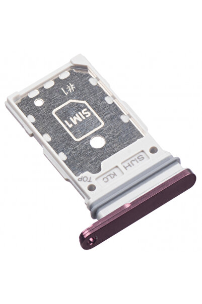 Aftermarket Suport SIM Samsung Galaxy S22 Ultra 5G S908, Dual SIM, Mov (Burgu...