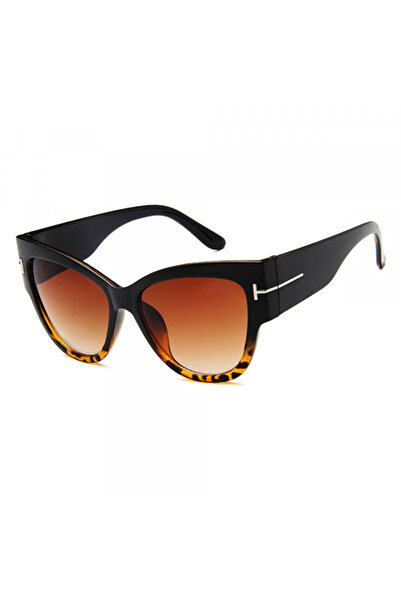 Techsuit Women's Sunglasses 9778, Black Brown
