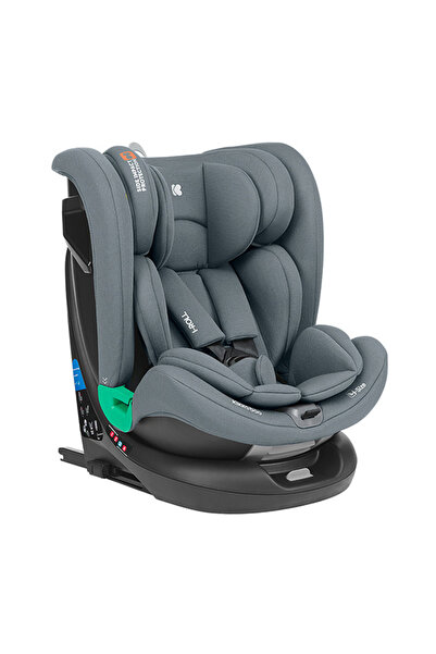 Kikka Boo Scaun auto rotativ i-Roll i-Size ISOFIX 360 °   40-150 cm - Gri închis