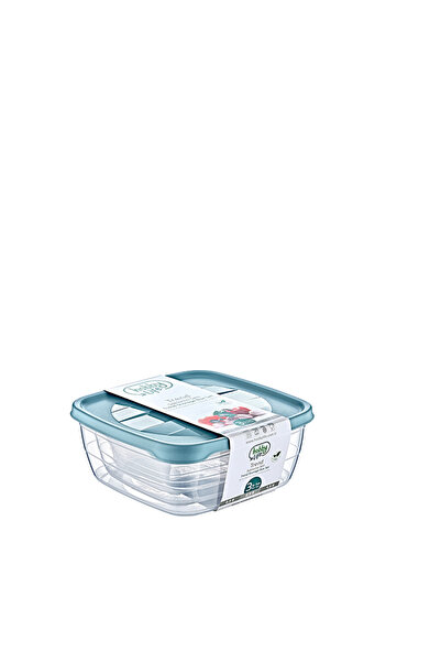Hobby 3-Piece Square Trend Storage Set (0.5+0.9+1.5 L) 1035