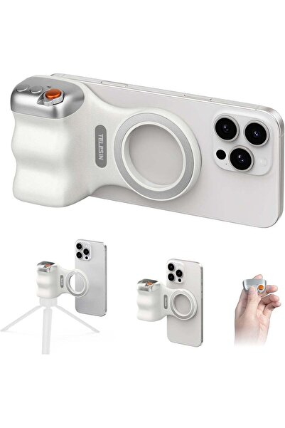 camera SPON Magnetic Grip – Bluetooth Control – Shutter & Zoom Button – Ergon...