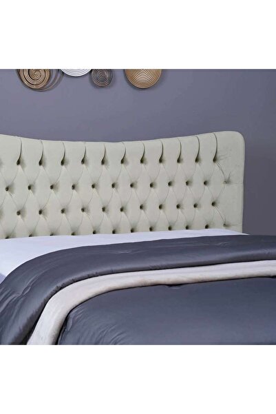 PAN HOME MARS HEADBOARD VELVET WHITE L-180 : H-125 CM