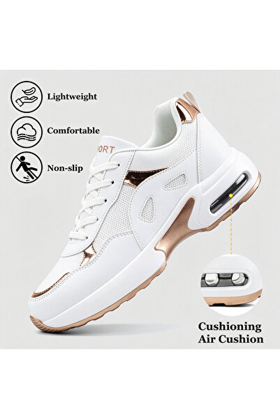 SOSENFER Versatile women's sneakers, stylish jogging shoes for women.