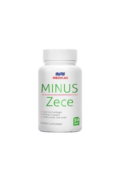Medicas Minus zece, pentru detoxifiere, 30 capsule