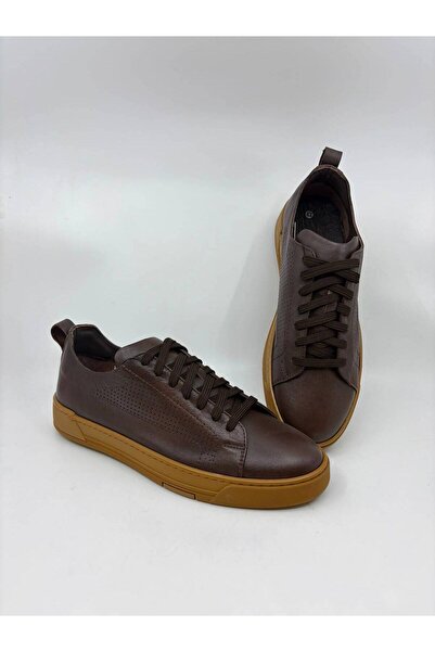 Papuccu Brown Men's Leather Shoes
