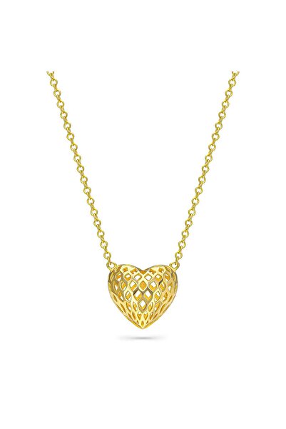Servi 925 Ayar Gümüş Heart Fusion Kolye