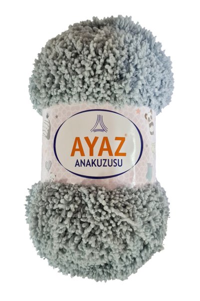 Ayaz Anakuzusu El Örgü İpi Gri 1130