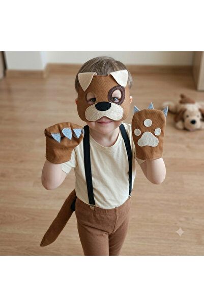 NURVİA SENSORY ÖZEL ÜRETİM Köpek Çocuk Kostumü