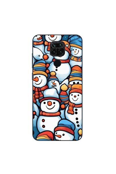 OEM Калъф, съвместим с Xiaomi Redmi Note 9, силиконов гел TPU модел с десен н...