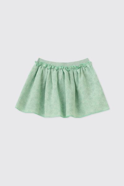 Panço Baby Girl Mint Skirt
