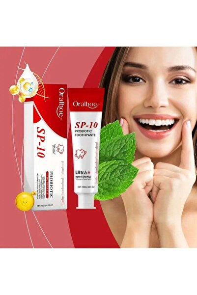 ORALHOE Sp-10 Toothpaste, Natural Teeth Whitening,Brightening Fresh Breath To...