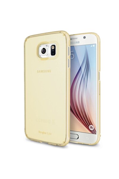 Ringke (Slim) Θήκη Samsung Galaxy S6 + Screen Protector - Frost Yellow