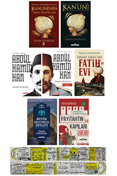 Timaş Yayınları Talha Uğurluel 7 Kitap Set / Kanuni'nin Akıl Oyunları 1-2 + A...