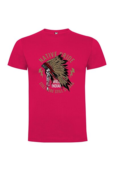 iLovePrints Apache Feathered Warrior Tshirt