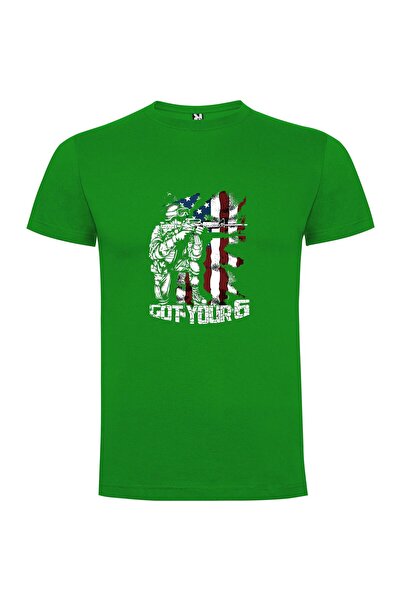 iLovePrints American Defender: Military Fashion Tshirt