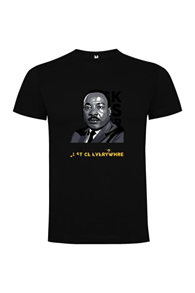 iLovePrints Black Justice Masterpiece Tshirt