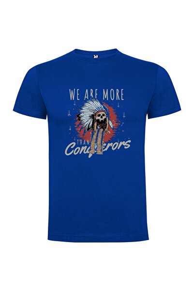 iLovePrints Skull Headdress Composition Tshirt