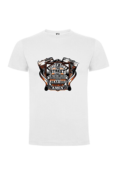 iLovePrints Metal Biker Tee Tshirt