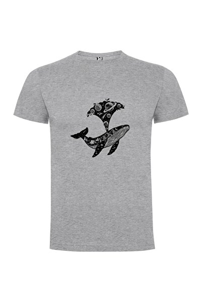 iLovePrints Galaxy's Flying Whales Tshirt