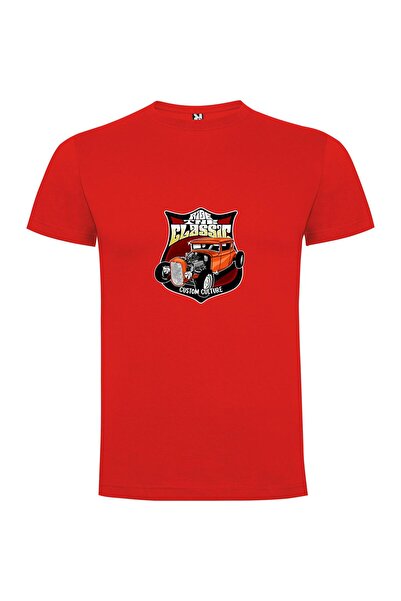 iLovePrints Classic Chrome Cruiser Tshirt