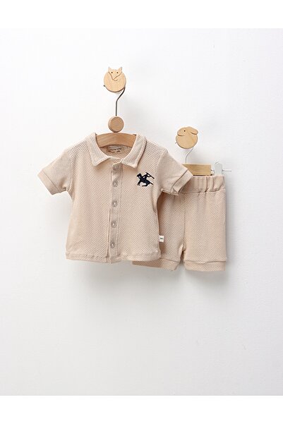 MiniKids Costumas de vara, Rollo Olimpic, crem