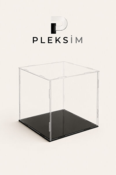 ulusoypleksi Premium Demonte Hobi & Model Sergileme Kutusu (15CM X 15CM X 15CM)