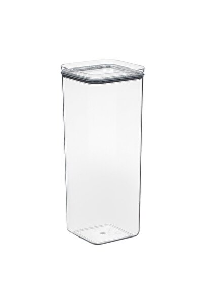 Z Store Recipient transparent pătrat din plastic pentru depozitarea alimentel...