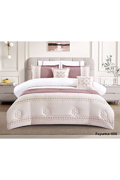 Asia Embroidered Bridal Quilt Set of 8 Pieces |   Quilted Sheet |   Soft and ...