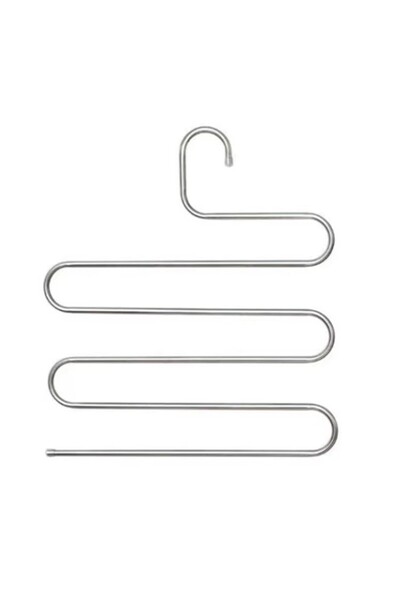 Choice1 3PCS 1PC Stainless Steel Pants Rack Five-Layer Multi-Functional Hange...