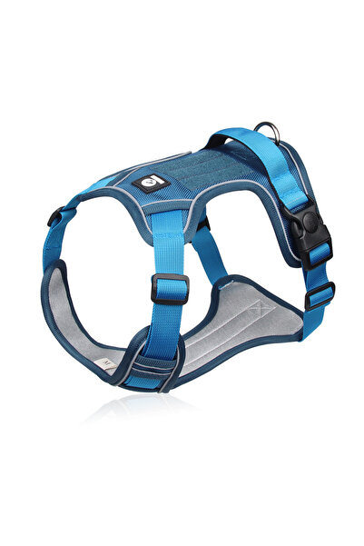 Choice7 S Blue Dog Harness Reflective Midium Large Dogs Tactical Vest Big 168...