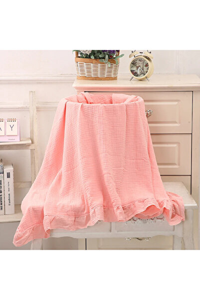 choice2 100x120 cm Pink Cotton Baby Blankets Newborn Muslin Swaddle Baby Wrap...