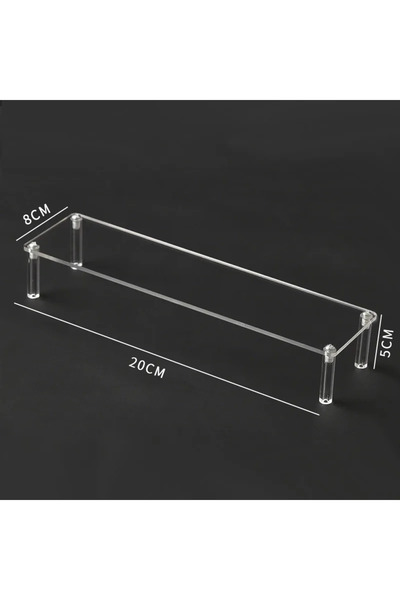 Choice7 1Layer 20x8cm 1-4 Layers Acrylic Display Stand Durable Display Rack f...